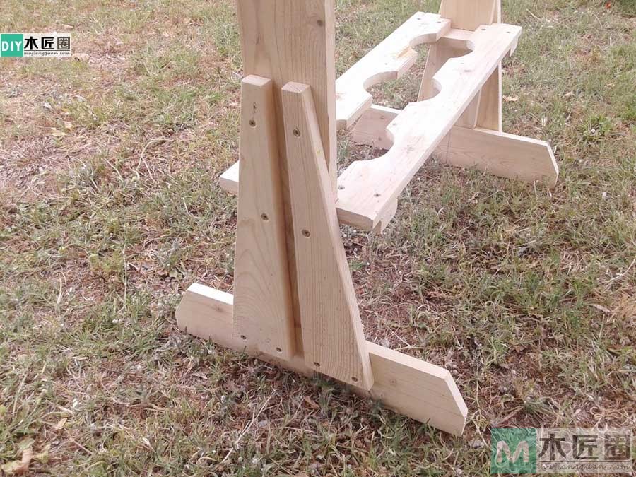 自制木质花架100种图解,如何自己制作植物花架教程