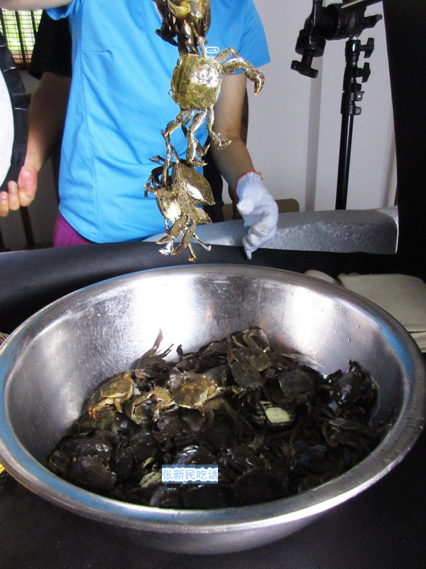 潮汕人腌制的螃蟹,潮汕人的腌制小河蟹