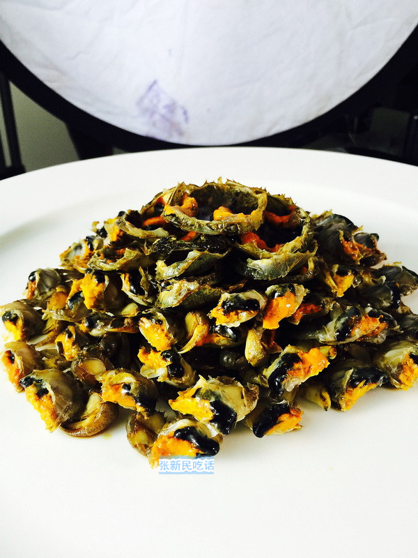 潮汕人腌制的螃蟹,潮汕人的腌制小河蟹