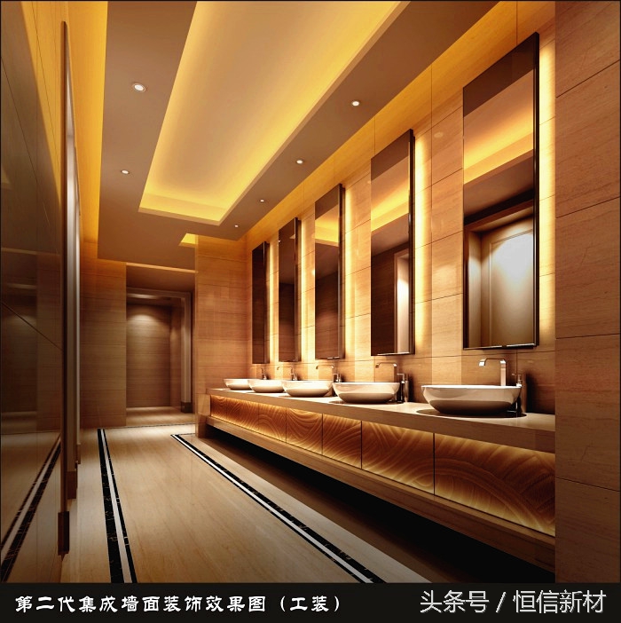 二次装修集成墙板装修效果,集成墙面整装方法