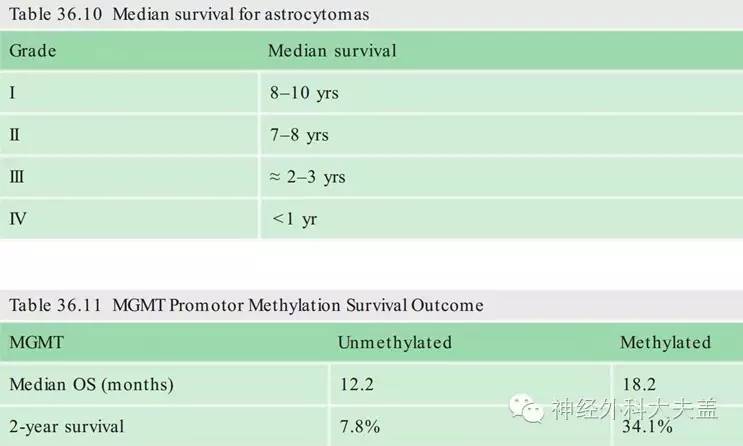 HandbookofNeurosurgery,Thieme(2016):高级别胶质瘤的临床治疗