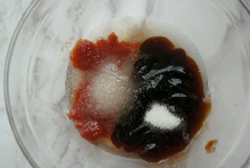 酱烧墨鱼仔冷菜摆盘,酱烧墨鱼仔做法大全