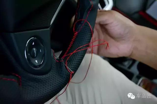 23款crv手缝方向盘套教程全过程,本田23款crv手缝方向盘套