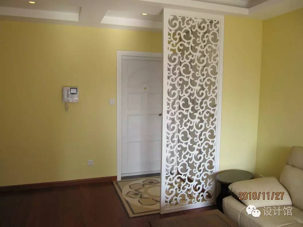 进门就是长廊怎么做隔断,大门隔断轻奢