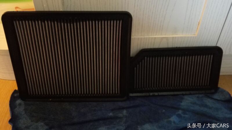 kn风格过滤效果,kn高流量空气滤芯清洗教学