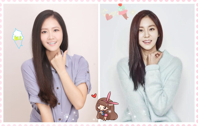 韩流美妆教程,韩星朴春仿妆