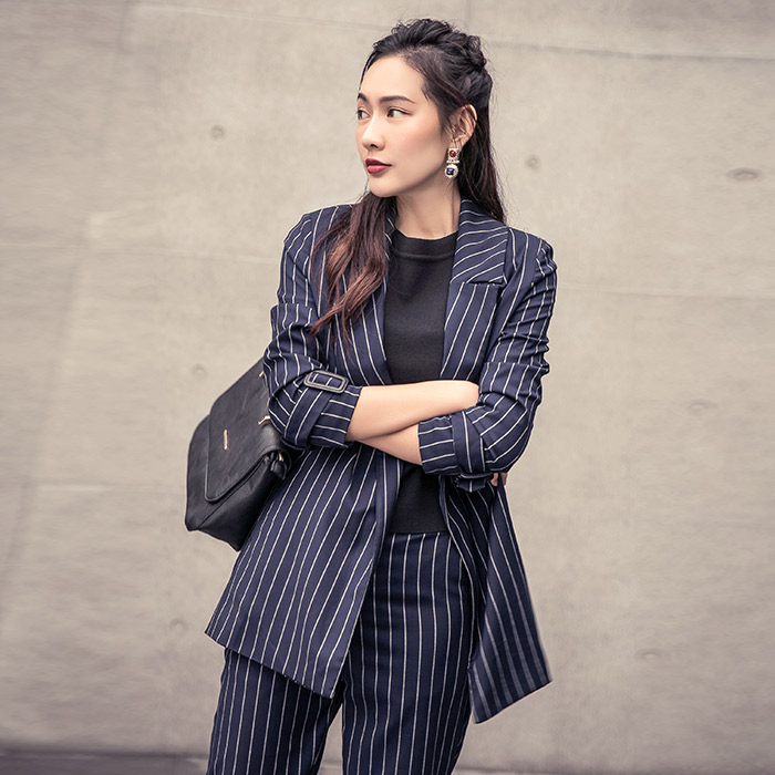 穿衣选干练小西装，美美得无所畏惧