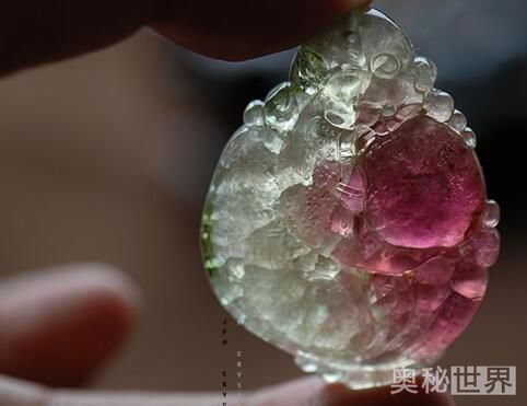 慈禧的墓中的西瓜碧玺,西瓜碧玺慈禧太后