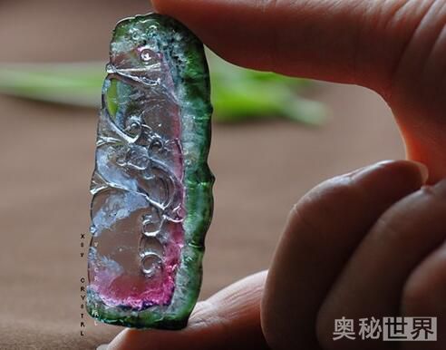 慈禧的墓中的西瓜碧玺,西瓜碧玺慈禧太后