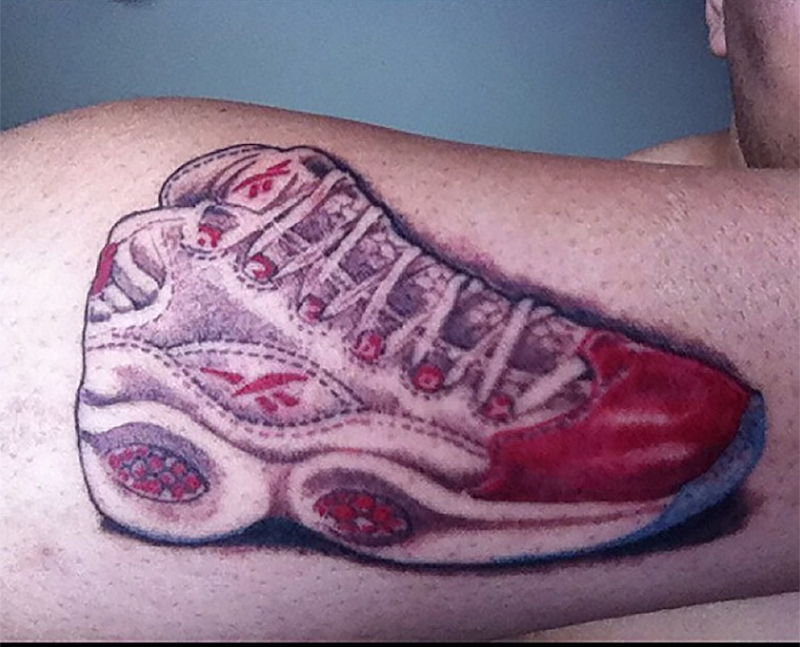 这才是真爱！Sneakerhead的球鞋纹身