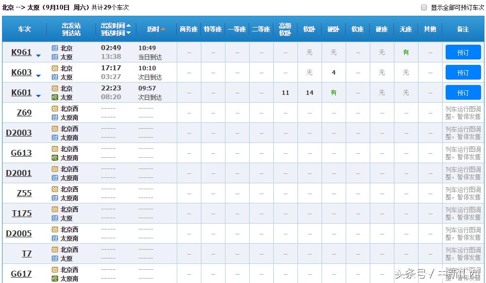 太原部分高铁怎么停运了,经过太原的高铁是不是停运了