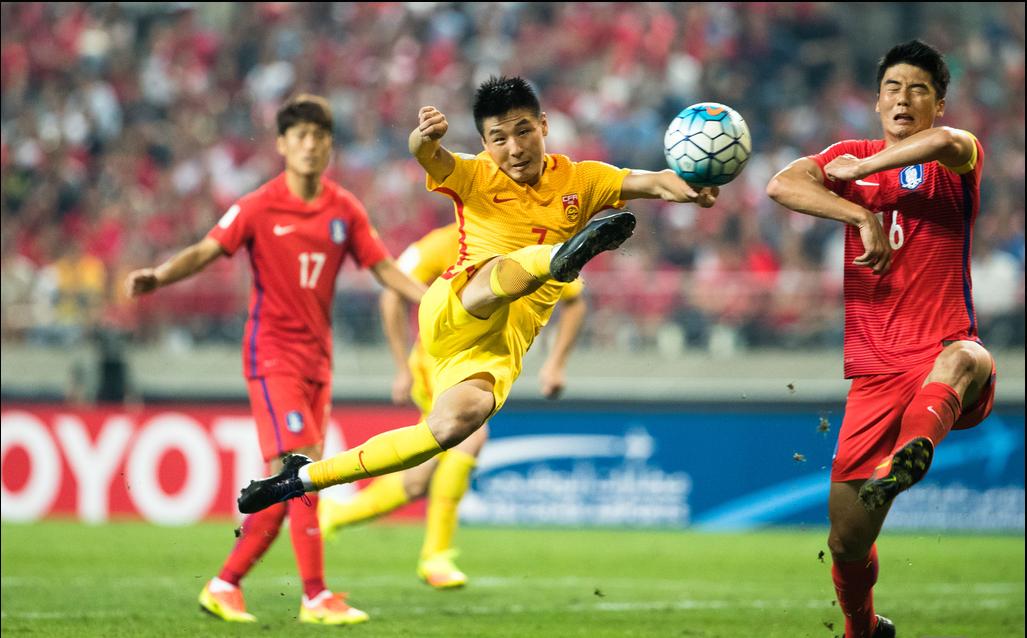 国足亚运队1-0击败韩国进球图片,u20亚洲杯国足vs韩国全场回放