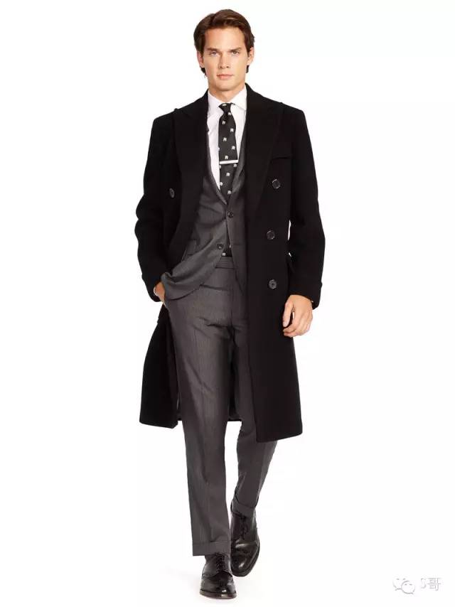 羽绒服外套大衣男士搭配,最流行的男士保暖半大衣
