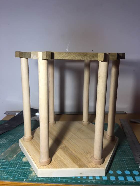 看了古建筑然后就自己动手制作一个亭子，快来学习哦