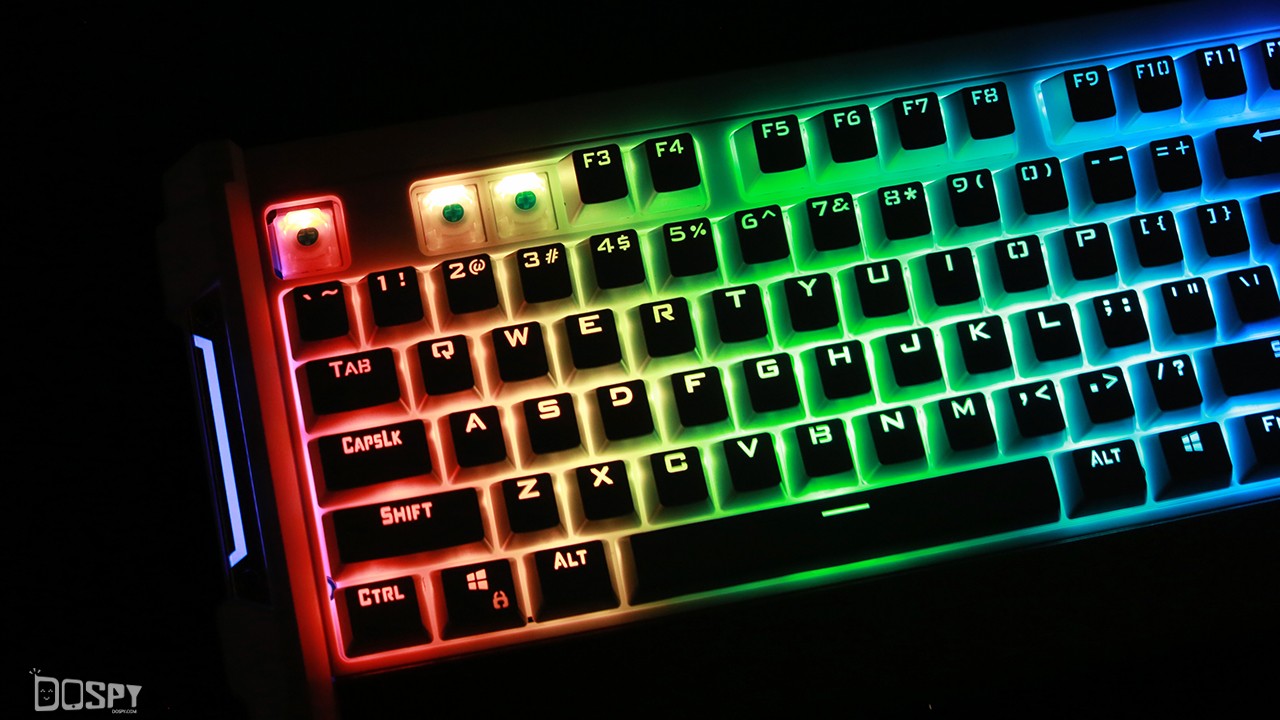 惠普机械键盘gk400y测评,惠普gk400y朋克机械键盘怎么样