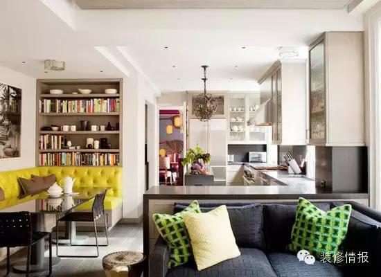 u型开放式厨房油烟怎么解决,日本开放式厨房怎么隔油烟