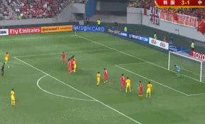 蒿俊闵对韩国任意球破门,蒿俊闵韩国高光时刻视频