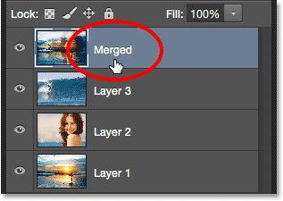 photoshop合并图层的方式,photoshop中如何将所有图层合并