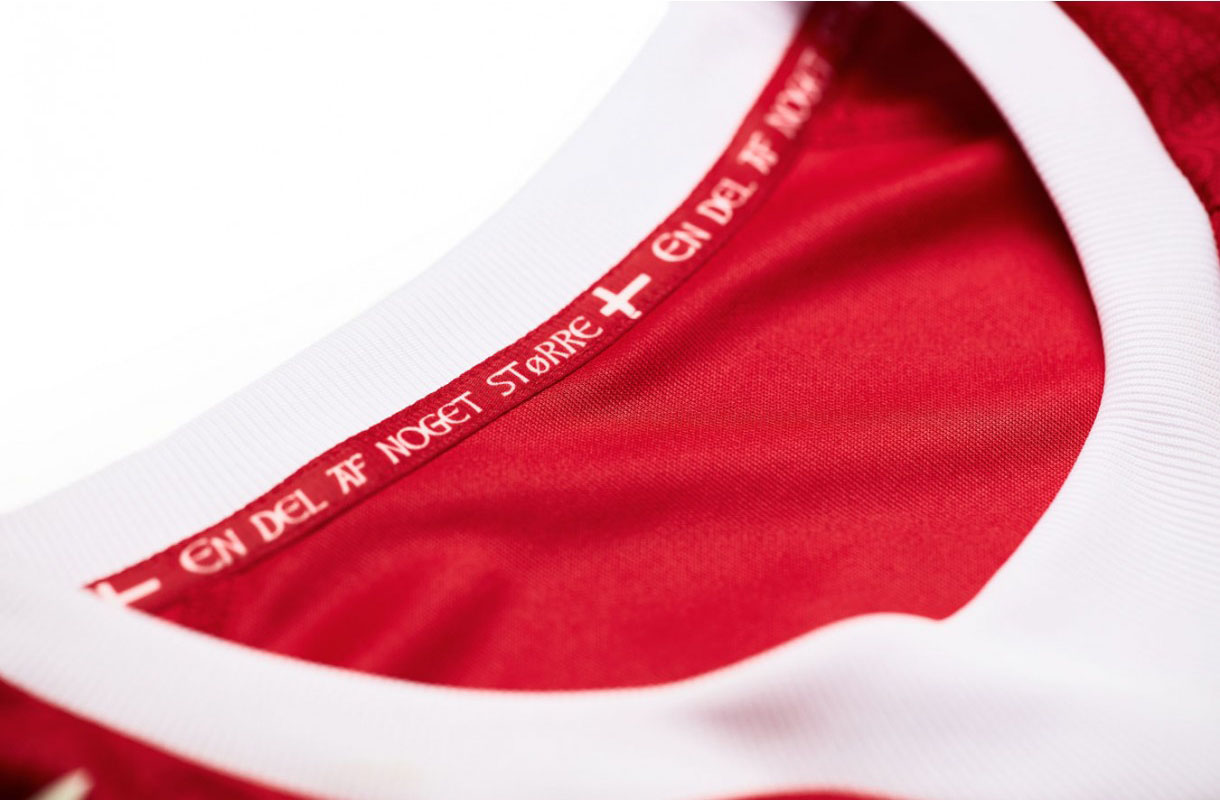 2019丹麦队员球衣,丹麦2024年主场球衣