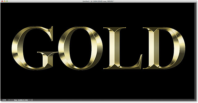 ps怎么把东西变成黄金,ps把字体弄成黄金字体
