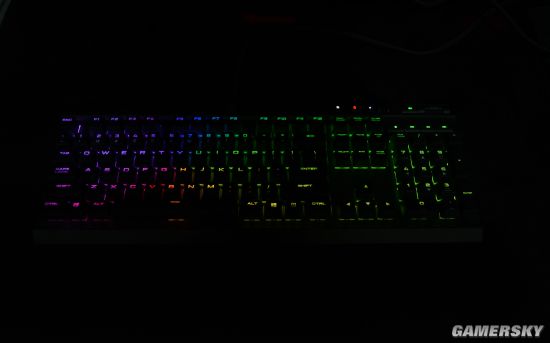 海盗船键盘k70pro左shift,海盗船k57rgb无线游戏键盘评测