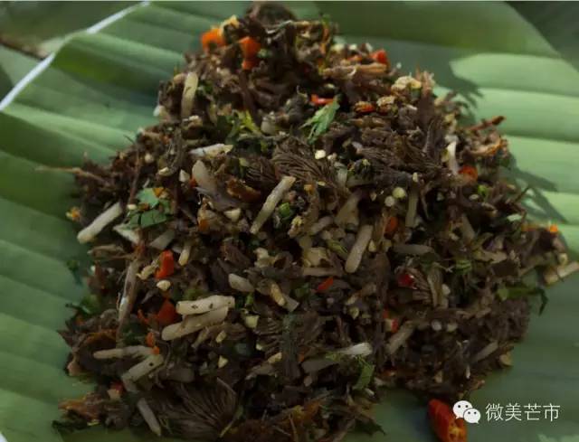 笔尖‖德宏美食之绿叶宴