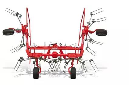 进口牧草割晒机多少钱一台,牧草翻晒机一机两用