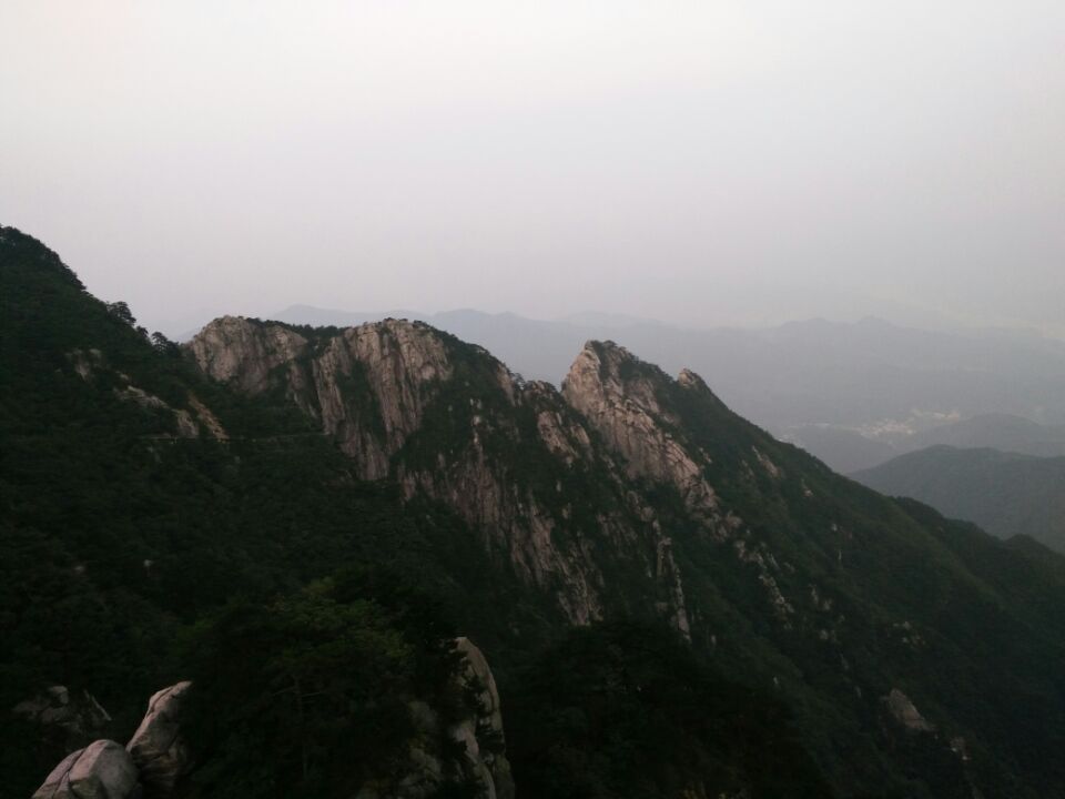 在主峰，我与天堂寨相约今生