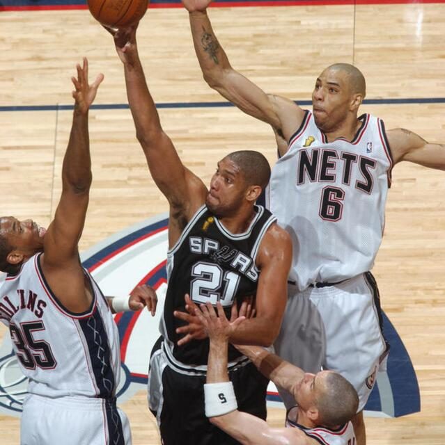 连巅峰奥尼尔都怕的男人,邓肯总决赛场均24+17+5+1+5