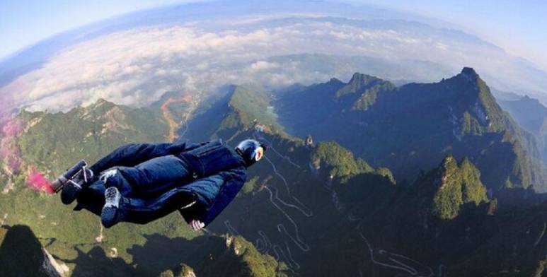 2016云南昭通大山包翼装飞行,昭通大山包国际翼装飞行基地