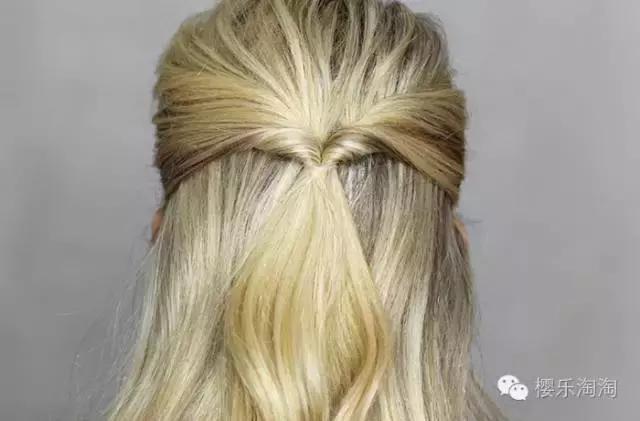 鱼尾公主头复刻,一步搞定蓬松公主头
