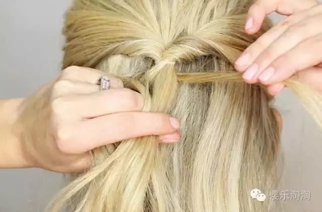 鱼尾头发型教程,简单几步轻松打造气质公主头