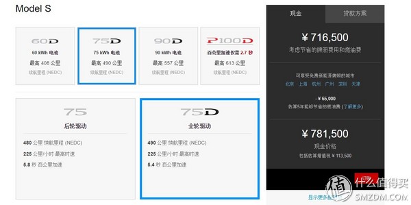 特斯拉models75d评价,特斯拉models75d如何