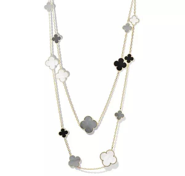 vca750四叶草项链价格,vca四叶草项链颜色寓意