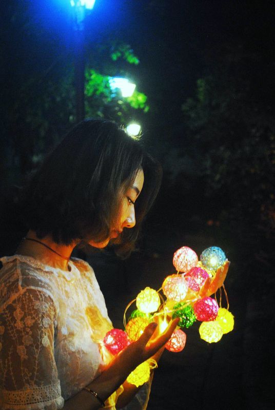 彩灯光影摄影作品 (梦幻夜景摄影作品欣赏)