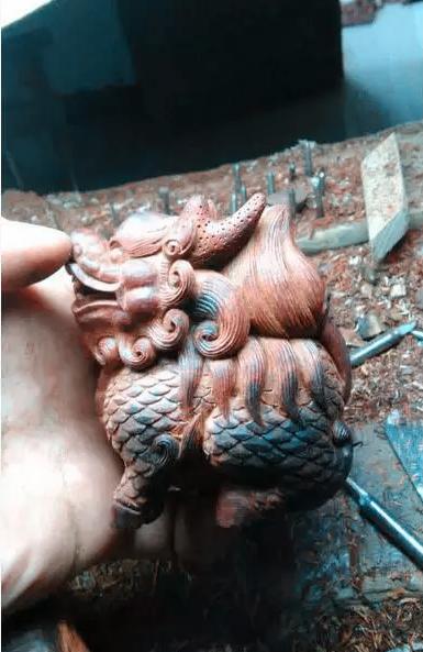 18罗汉小叶紫檀手工雕刻,正宗小叶紫檀手工雕刻图