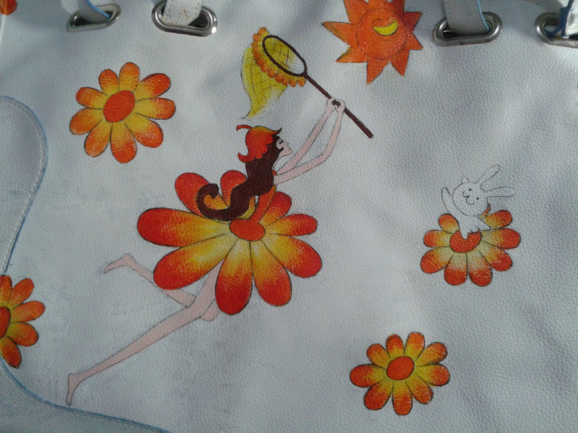 一个小撇步解决染色问题--彩绘涂鸦之追风的女孩儿