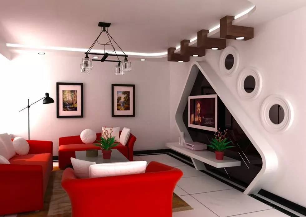 简单实用大面积电视背景墙,不踩坑的电视背景墙