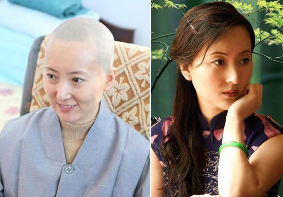 25位女明星古装照,10位女星光头造型