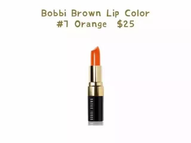 盘点那些不得不买的橘色口红们