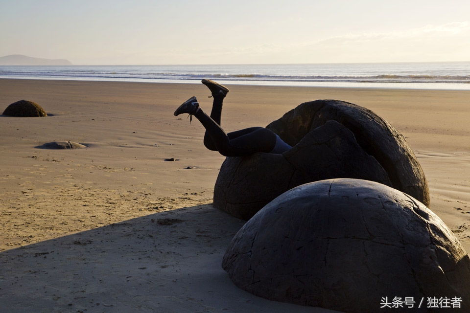 摩拉基大圆石,摩拉基大圆石沙滩