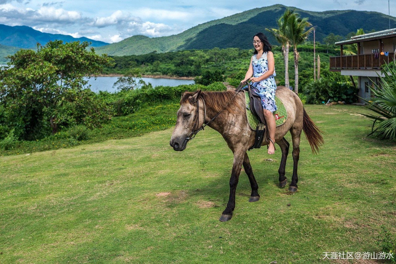 海南天台山小九寨,小九寨青山绿水