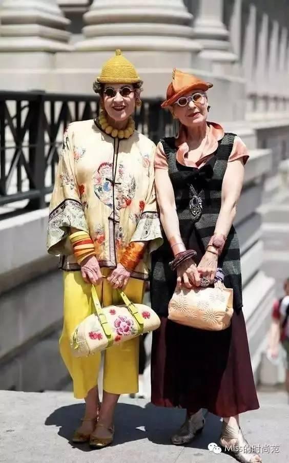 时尚从来不局限于年轻人,时尚是一种态度与年轻无关