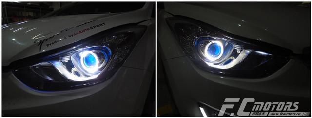 朗动灯光升级,现代朗动近光灯亮度