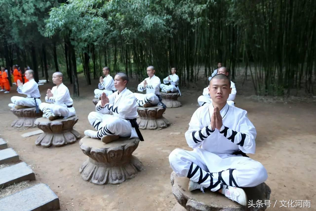 少林18铜人武术表演,禅武合一少林功夫