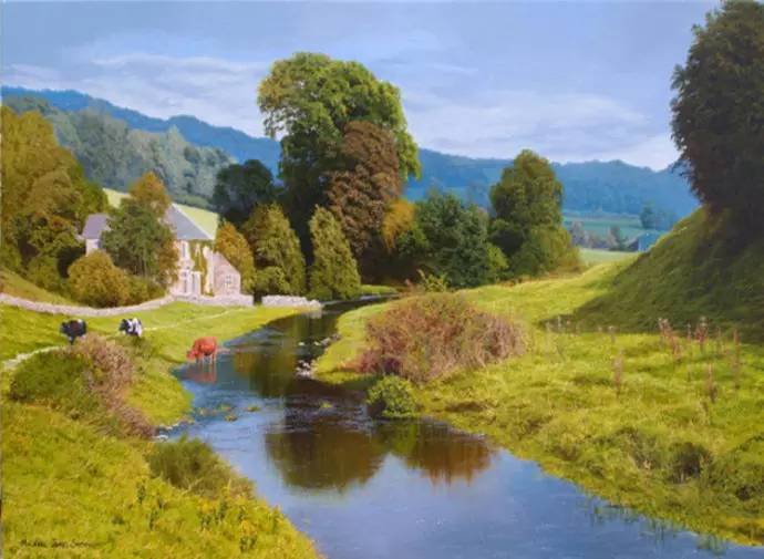 迈克尔卡特油画作品欣赏,詹姆斯麦克格鲁油画作品欣赏