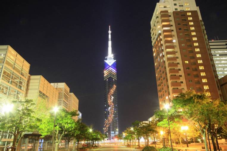 福冈观景台夜景,福冈夜景