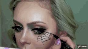 玩妆教程万圣节,简单万圣节化妆教程可爱