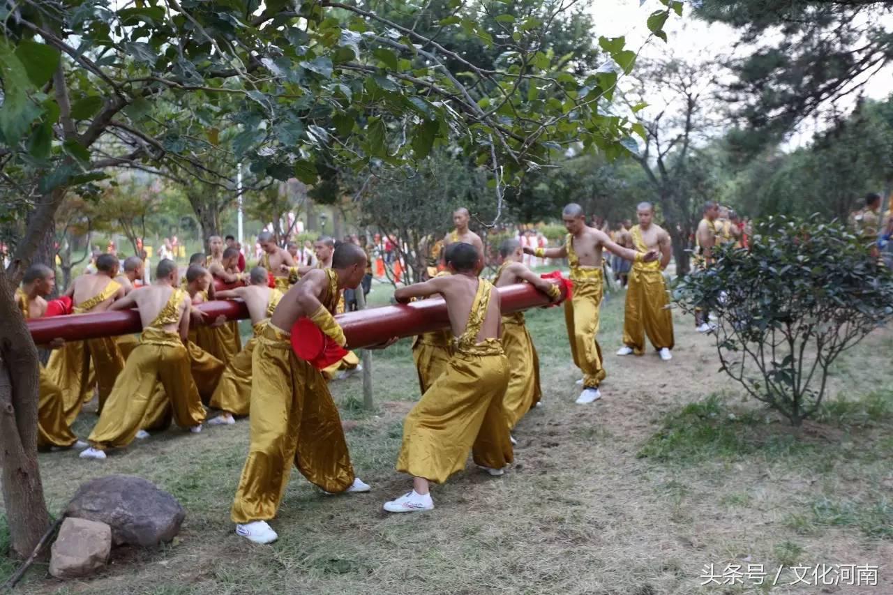 少林18铜人武术表演,禅武合一少林功夫