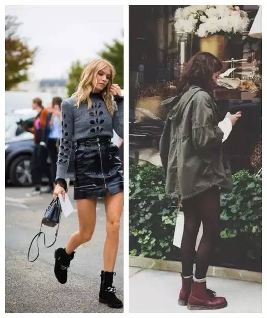 一双马丁靴两种形态,一双有质感的马丁靴